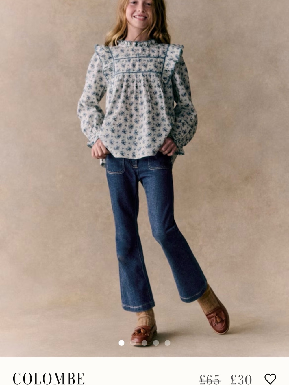 NWOT Sezane Colombe Blouse